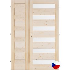 Interiérové dveře dvoukřídlé MODERN 6SK