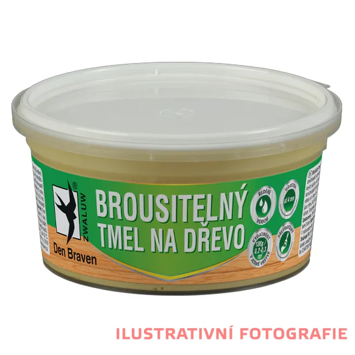 Den Braven brousitelný tmel na dřevo - Barva: smrk