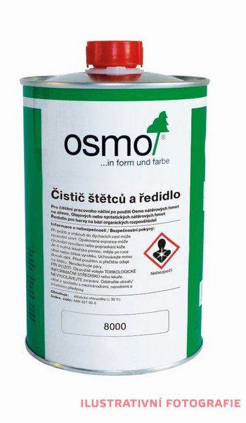 8000 Čistič štětců a ředidlo 1l