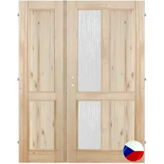 Interiérové dveře dvoukřídlé ELEGANT 2K2SK