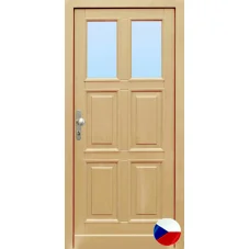 Vchodové zateplené dveře 2S4K