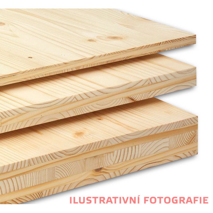 BIO deska SMRK B/C+ - Rozměr: 19 x 2050 x 2500 mm