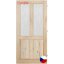 Interiérové dveře ELEGANT 2S2K 210 cm - Rozměr dveří: 60, Orientace: Levé