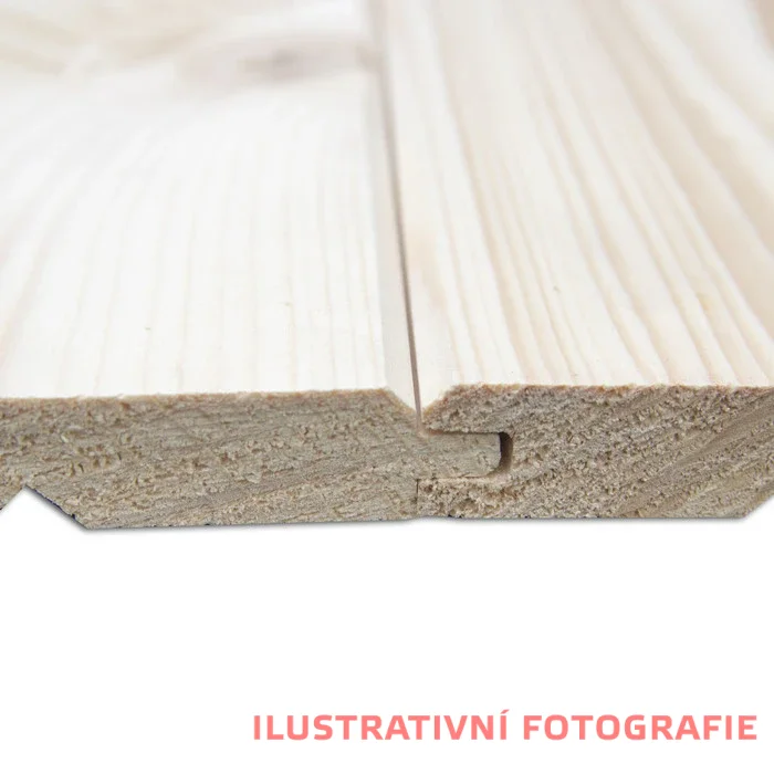Fasádní palubky Klasik XXL SM A/B 19x196 mm - Délka: 4200 mm