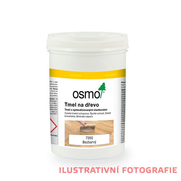 7350 Tmel na dřevo bezbarvý - Objem: 1 l
