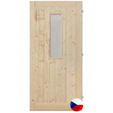 Palubkové dveře SKLO LUX