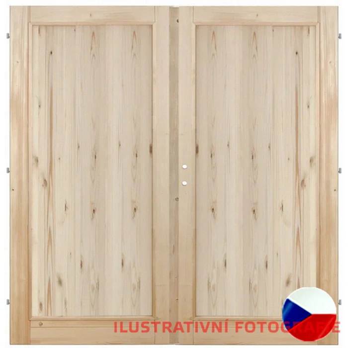Interiérové dveře dvoukřídlé ORION 1KK - Rozměr DV dveří: 145 cm, Orientace: pravé otevíravé + levé fix
