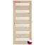 Interiérové dveře MODERN 6S 210 cm - Rozměr dveří: 60, Orientace: Pravé