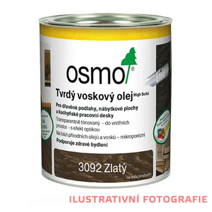 OSMO Tvrdý voskový olej Effekt