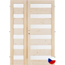Interiérové dveře dvoukřídlé MODERN 6SS