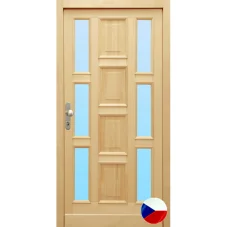 Vchodové zateplené dveře 6S4K