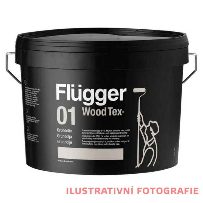 Flügger WoodTex 01 Primer - Objem: 10 l