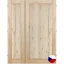 Interiérové dveře dvoukřídlé ORION 1KK - Rozměr DV dveří: 145 cm, Orientace: pravé otevíravé + levé fix