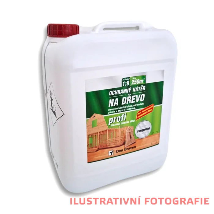 Impregnace Den Braven - Objem: 1 l, Barva: hnědá