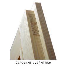 Palubkové vrata SKLO DUO