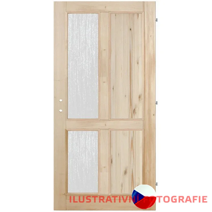 Interiérové dveře ELEGANT 2SK - Rozměr dveří: 60, Orientace: Pravé