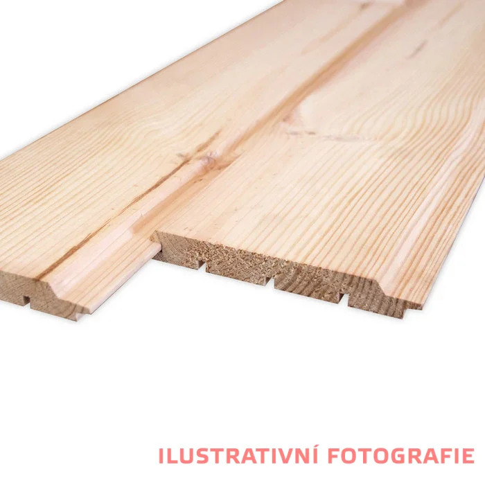 Fasádní palubky Tatran BOR A/B 19x146 mm