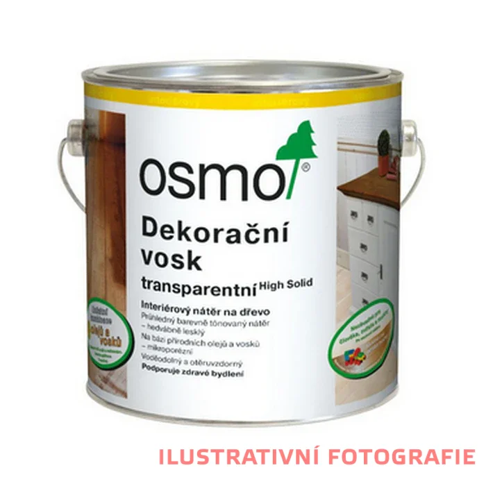 OSMO Dekorační vosk - transparentní 0,75l