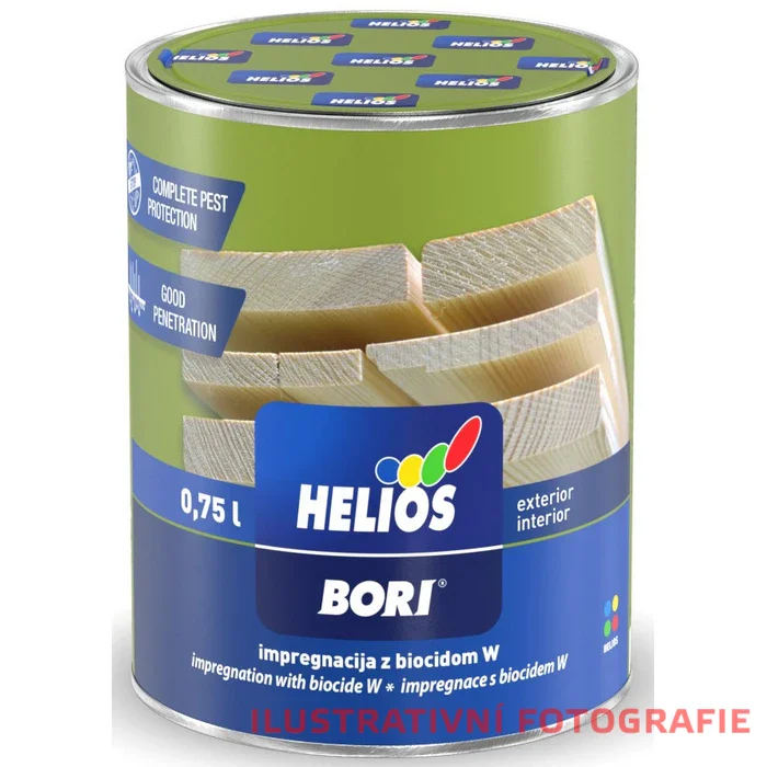 BORI Impregnace s biocidem - Objem: 2,5 l