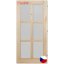 Interiérové dveře JASMÍNA 6S 210 cm - Rozměr dveří: 60, Orientace: Pravé