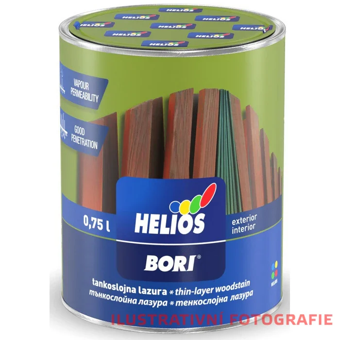 BORI tenkovrstvá lazura 2,5l