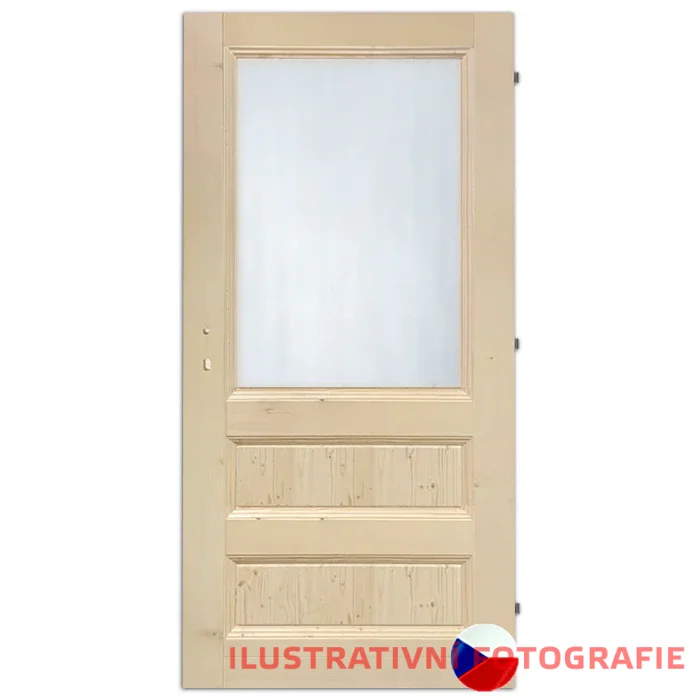 Interiérové dveře HANDY LUX 1S2K - Rozměr dveří: 70, Orientace: Pravé