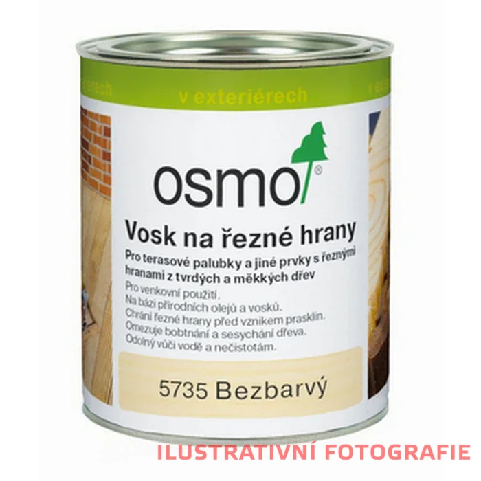 5735 OSMO Vosk na řezné hrany 0,375l