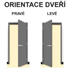 Interiérové dveře JASMÍNA 2S4K 210 cm