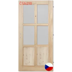 Interiérové dveře JASMÍNA 4S2K 210 cm