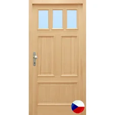 Vchodové zateplené dveře 3S3K