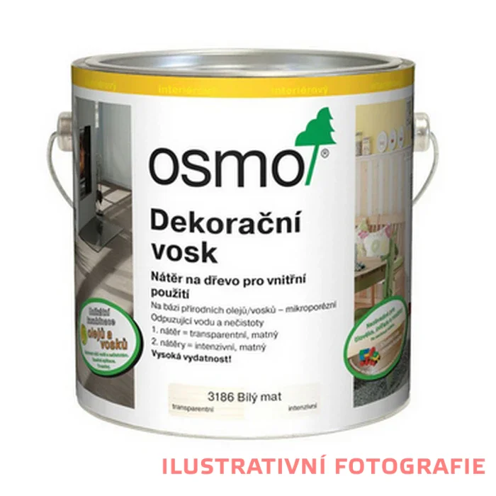 OSMO Dekorační vosk - intenzivní 2,5l