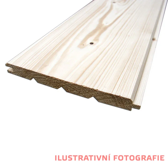 Fasádní palubky Klasik XXL SM A/B 19x196 mm - Délka: 4200 mm