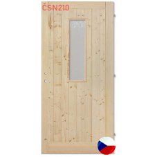Palubkové dveře SKLO LUX 210 cm
