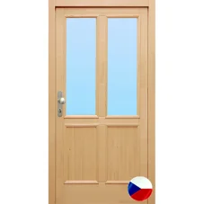 Vchodové zateplené dveře 2S2K