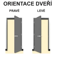 Interiérové dveře JASMÍNA 2S4K 210 cm