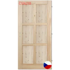 Interiérové dveře JASMÍNA 6K 210 cm